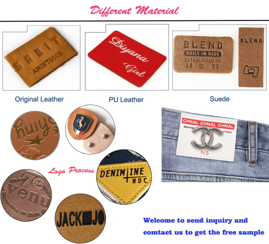 Customizing Leather Patches