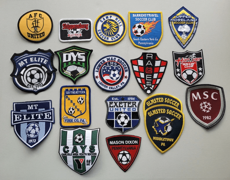 Custom Football Patches